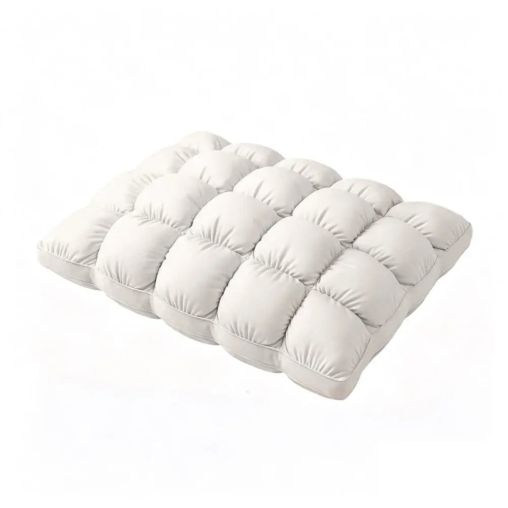 Everyday Use Pillow Soft Pillow Puff Pillow for Side Back Sleepers Soft Breathable Quilted Sleeping Machine Washable Fluffy
